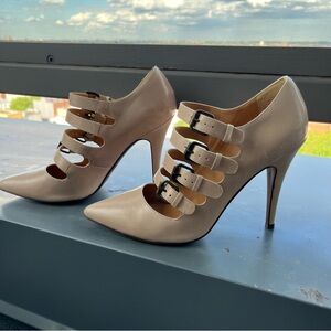 Vintage JCREW Buckle Heels